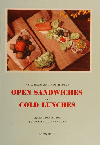 Open sandwiches and cold lunches