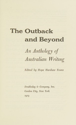 The Outback and beyond