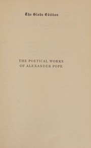 THE POETICAL WORKS OF ALEXANDER POPE.