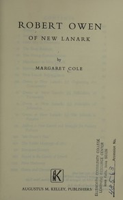 Robert Owen of New Lanark