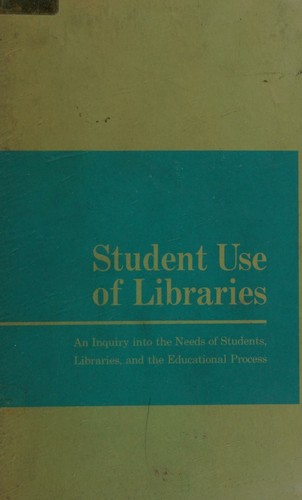 Student use of libraries