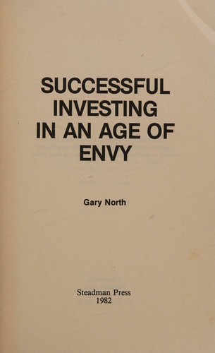 Successful investing in an age of envy
