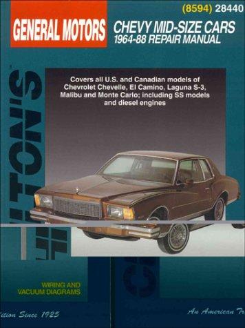 Chilton's General Motors Chevy mid-size cars, 1964-88 repair manual