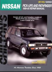 Chilton's Nissan pick-ups and Pathfinder, 1989-95, repair manual