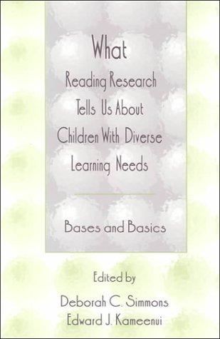 What reading research tells us about children with diverse learning needs