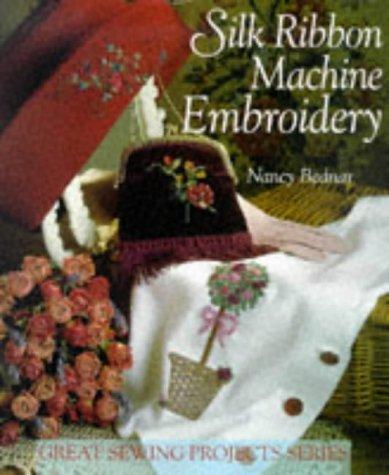 Silk ribbon machine embroidery