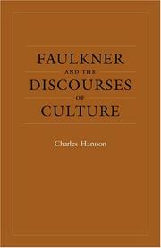 Faulkner and the discourses of culture
