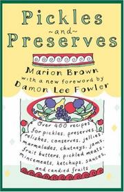 Pickles and Preserves