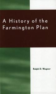 A history of the Farmington Plan