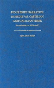 Pious brief narrative in medieval Castilian & Galician verse