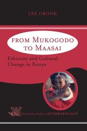 From Mukogodo to Maasai