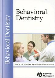 Behavioral dentistry