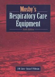 Mosby's respiratory care equipment