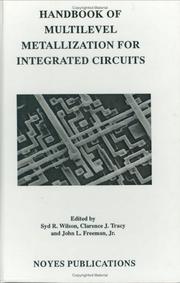 Handbook of multilevel metallization for integrated circuits