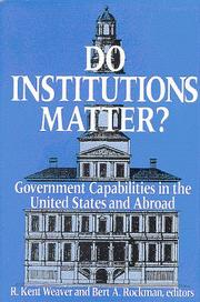 Do institutions matter?
