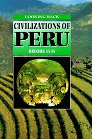 Civilizations of Peru before 1535