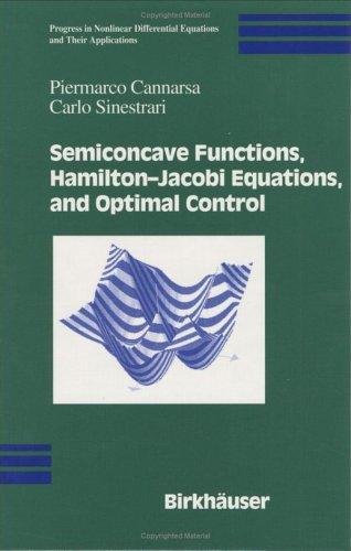 Semiconcave functions, Hamilton-Jacobi equations, and optimal control