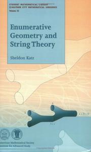 Enumerative geometry and string theory