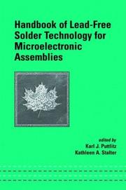 Handbook of lead-free solder technology for microelectronic assemblies