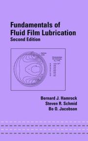 Fundamentals of fluid film lubrication