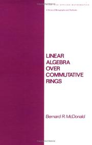 Linear algebra over commutative rings