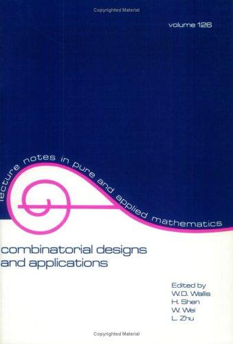 Combinatorial designs and applications