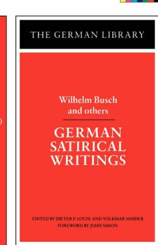 German Satirical Writings