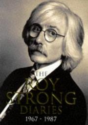 The Roy Strong diaries 1967-1987
