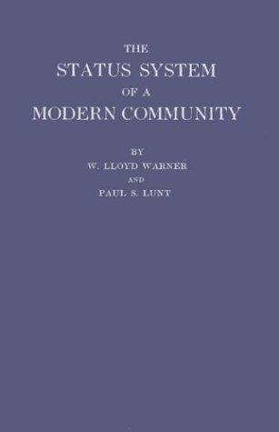 The status system of a modern community
