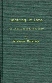 Jesting Pilate