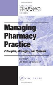 Managing Pharmacy Practice