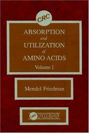 Absorption and utilization of amino acids