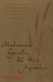 Mahatma Gandhi and his apostles