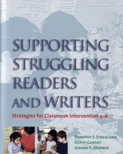 Supporting struggling readers and writers