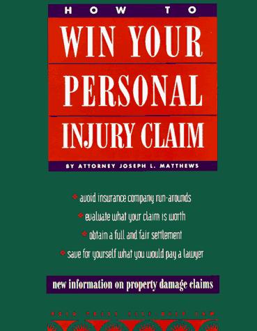 How to win your personal injury claim