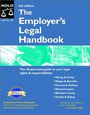The employer's legal handbook