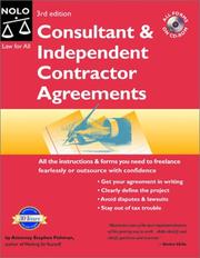 Consultant & independent contractor agreements