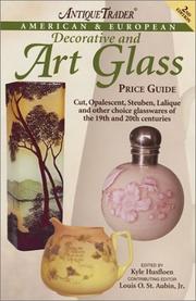 Antique Trader American & European decorative and art glass price guide