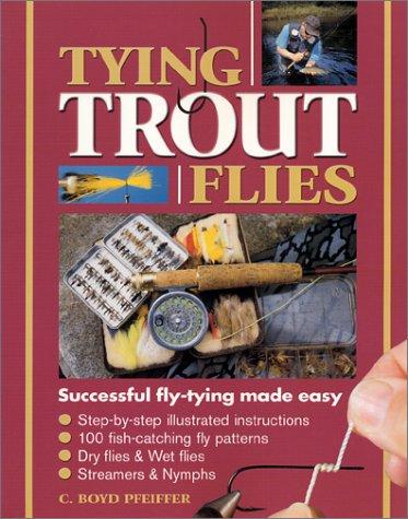 Tying trout flies