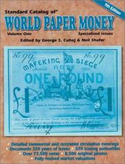 Standard Catalog of World Paper Money, Specialized Issues