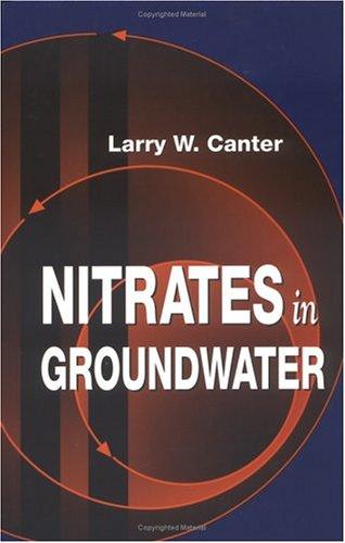 Nitrates in groundwater