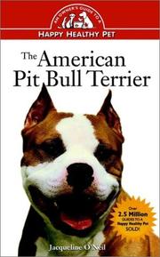 The American pit bull terrier