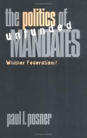 The politics of unfunded mandates