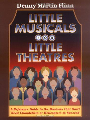 Little musicals for little theatres