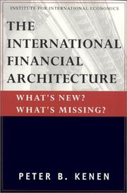 The International Financial Architecture