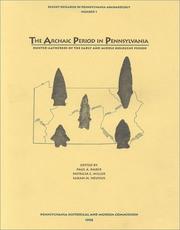 The Archaic Period in Pennsylvania