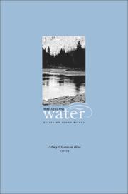 Written on water