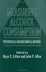 Measuring alcohol consumption