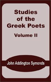 Studies of the Greek Poets