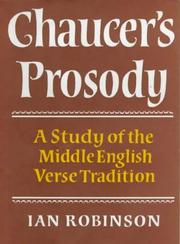 Chaucer's Prosody